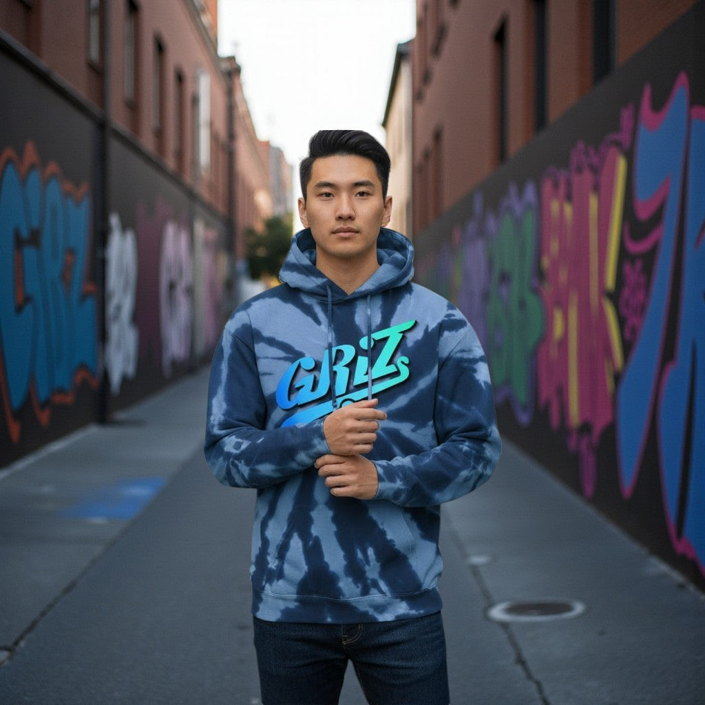 Griz Tie-Dye Pullover Hoodie
