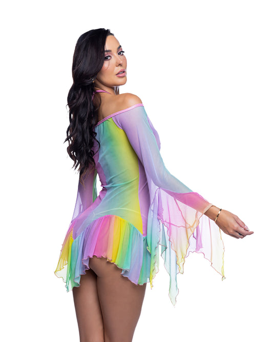 Flow Dress Bell Sleeve - view 2