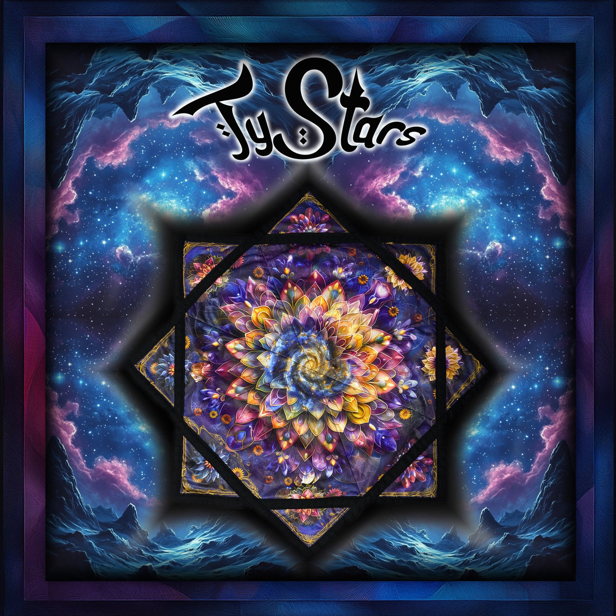 Ty Star Mandala Star Spinning Top
