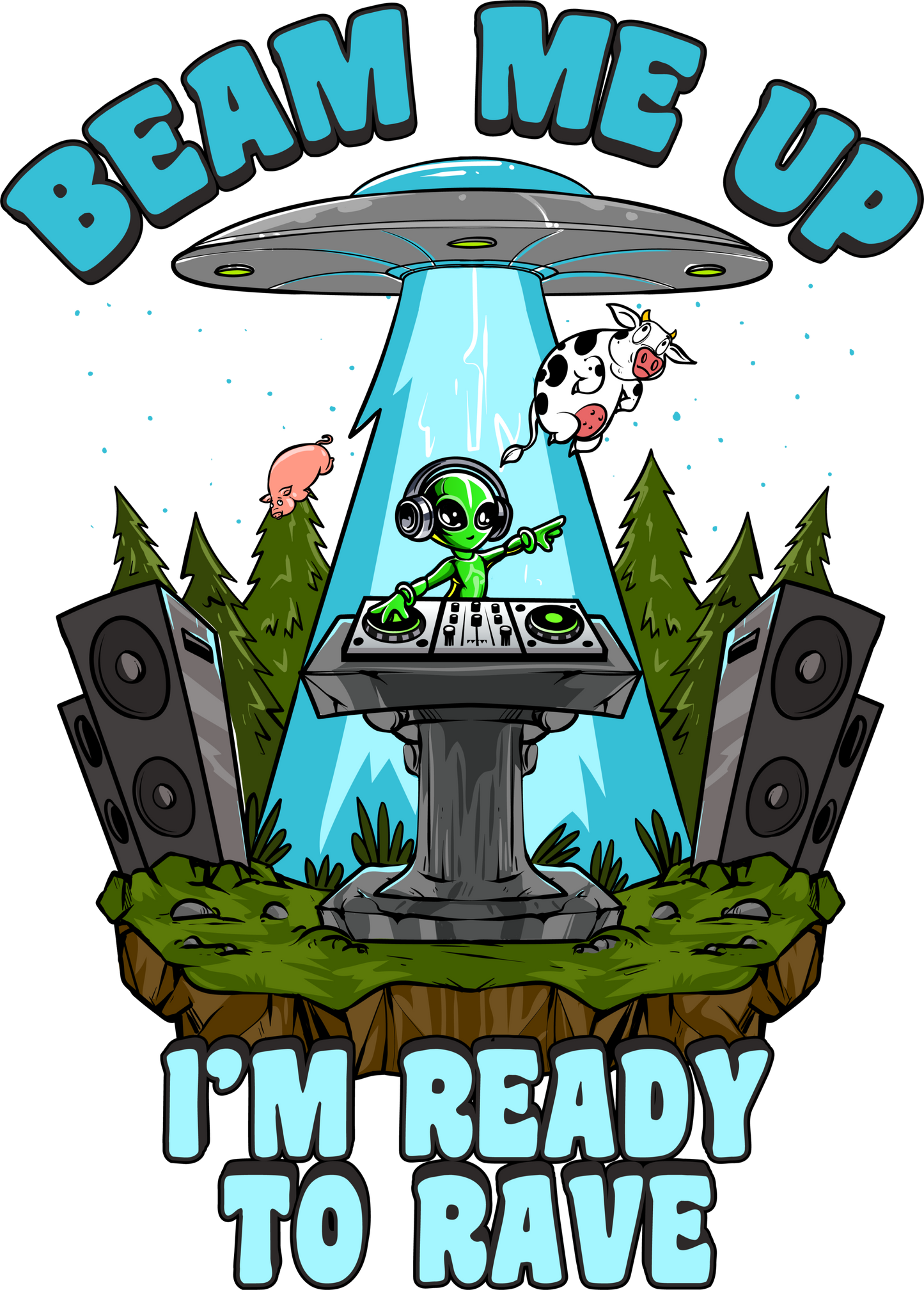 Beam Me Up Tee