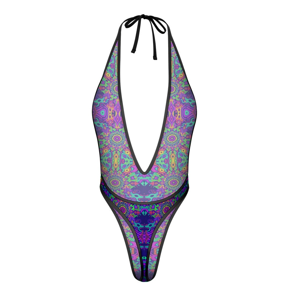 Extreme One-Piece Mesh Revealing Swimwear