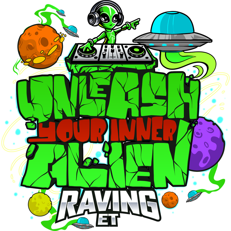 👽 Inner Alien Cropped Hoodie – Beam Up Your Style Game 🚀✨(F)