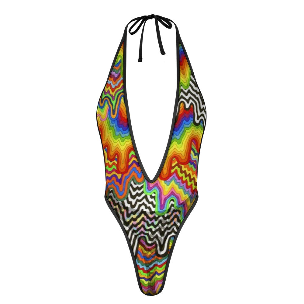 Extreme One-Piece Mesh Revealing Swimwear