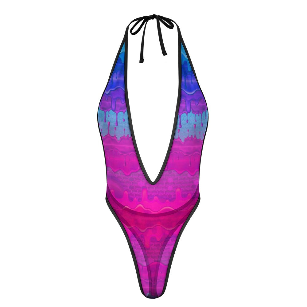Extreme One-Piece Mesh Revealing Swimwear