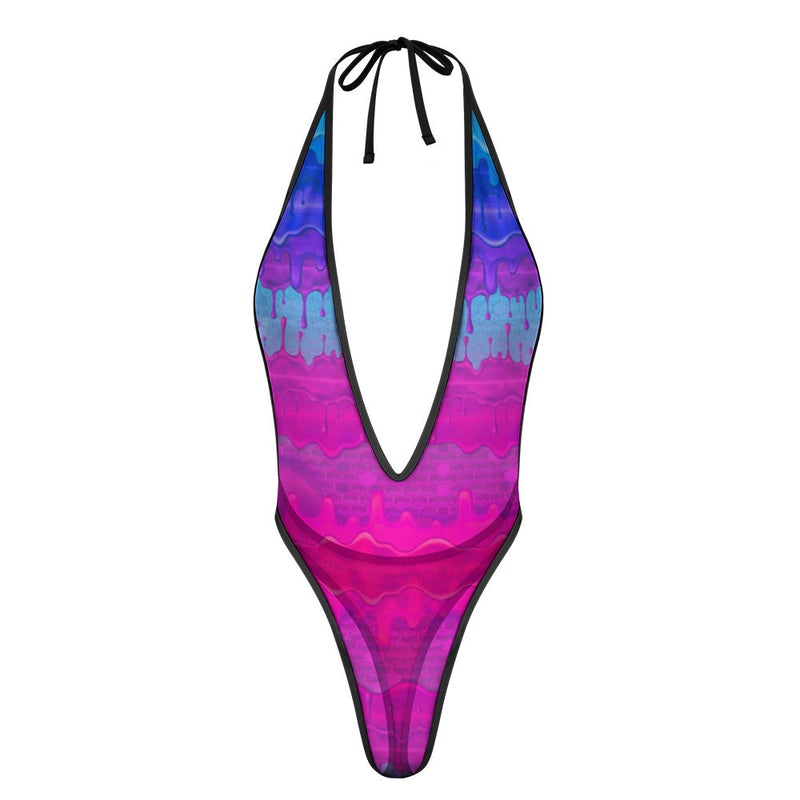 Extreme One-Piece Mesh Revealing Swimwear