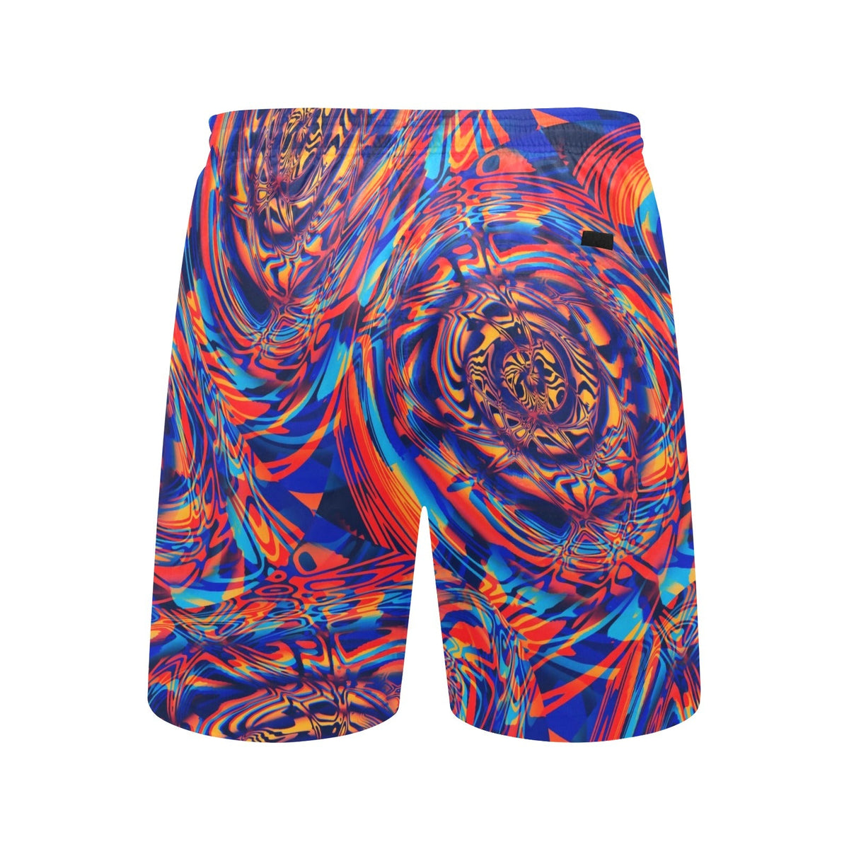 Desert Sunset Fractal Melt Swim Shorts