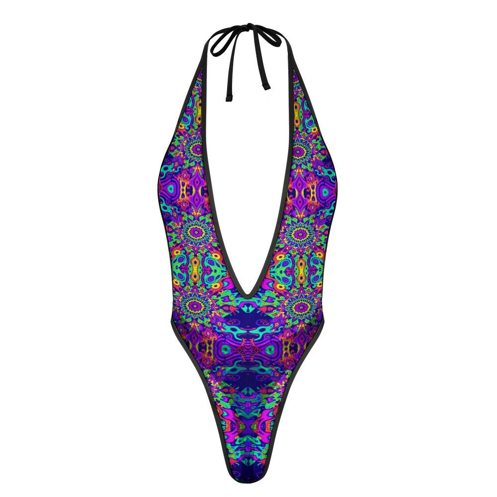 Extreme One-Piece Mesh Revealing Swimwear