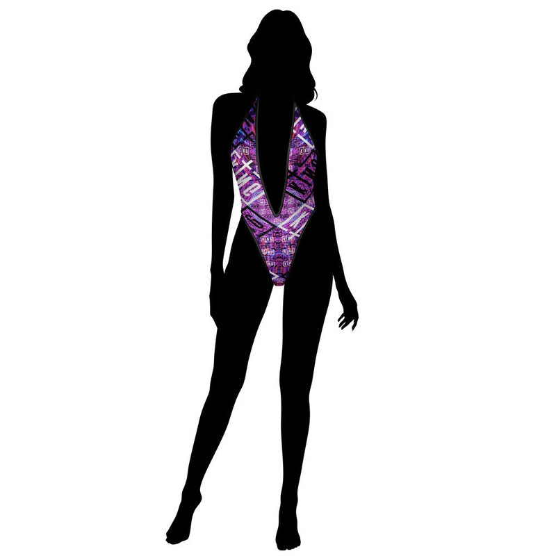 Extreme One-Piece Mesh Revealing Swimwear