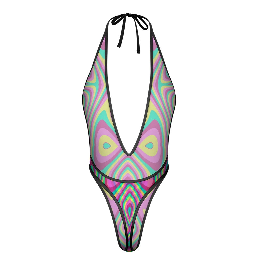 Extreme One-Piece Mesh Revealing Swimwear
