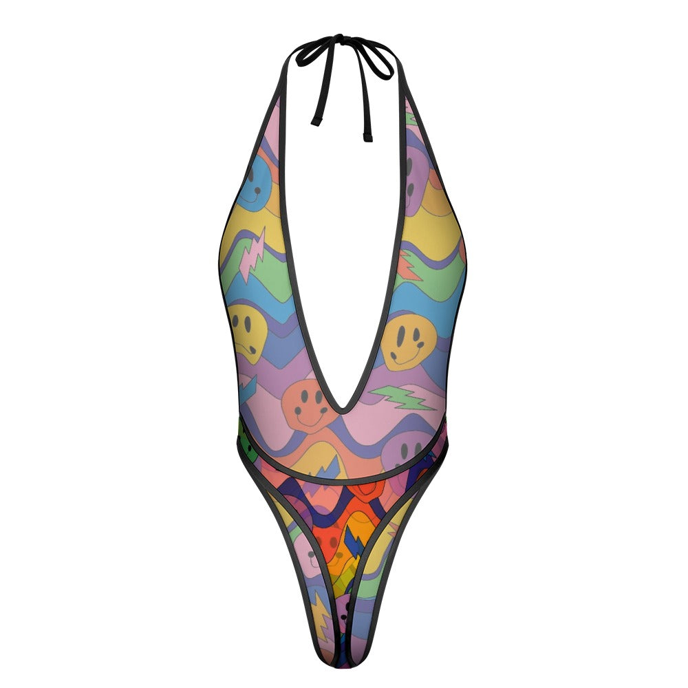 Extreme One-Piece Mesh Revealing Swimwear