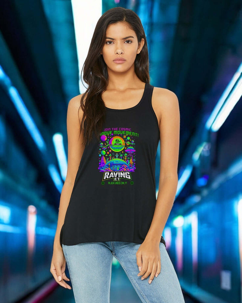 👽 Alien Groove Tee – Join the Cosmic Groove Movement! (F)