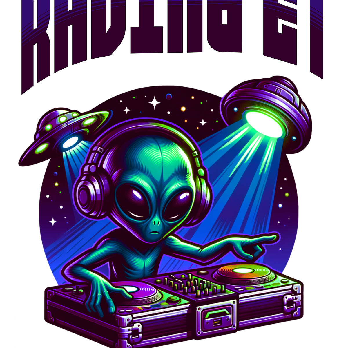 Alien Party Tee