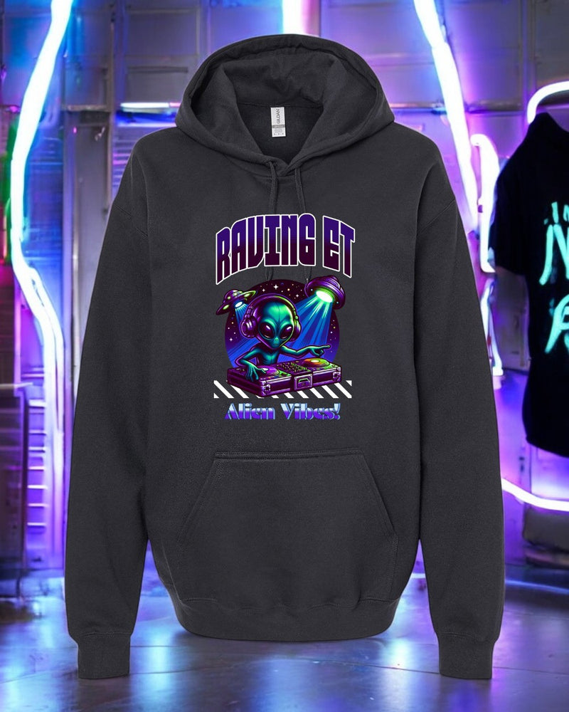 👽Alien Party Hoodie: Drop Bass, Not Temperature 🛸🔥