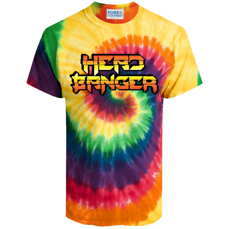 Headbanger Tie-Dye Music Festival T-Shirt