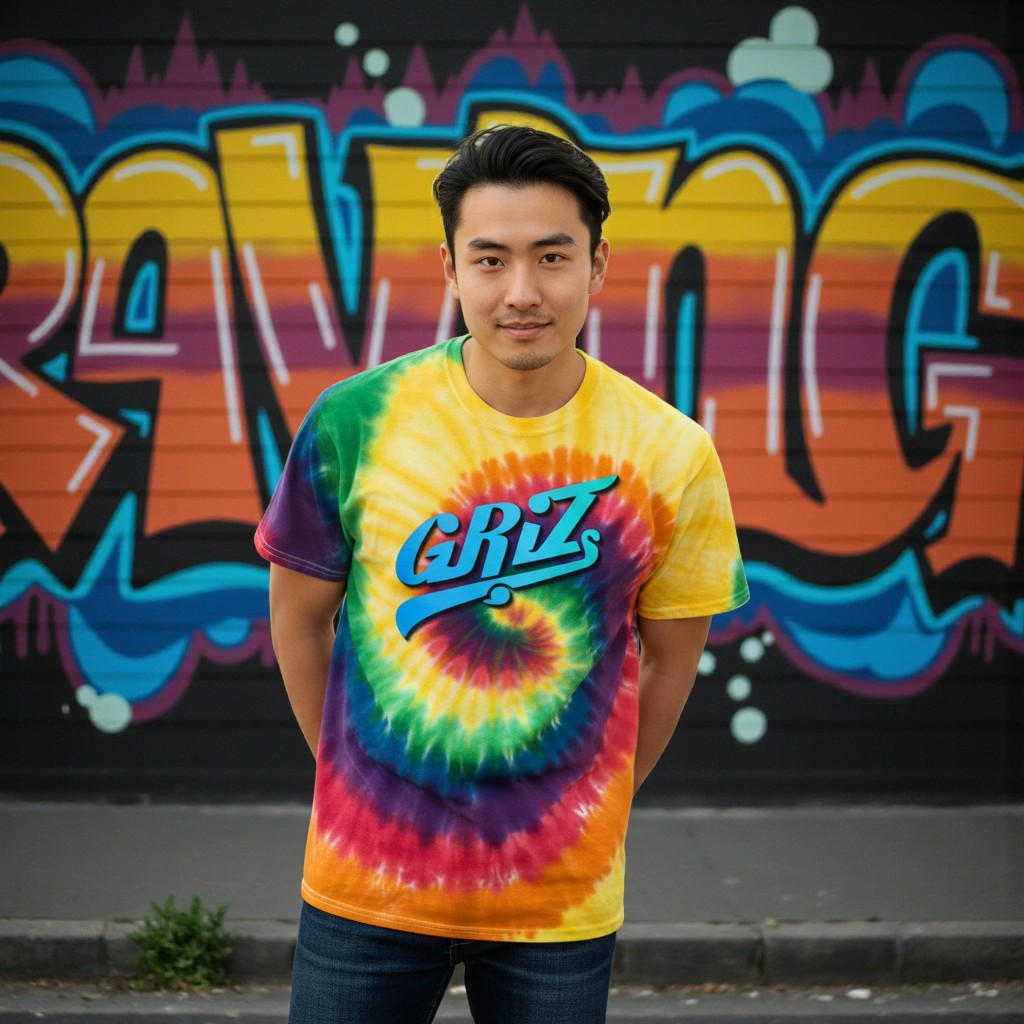 Griz Tie-Dye Music Festival T-Shirt