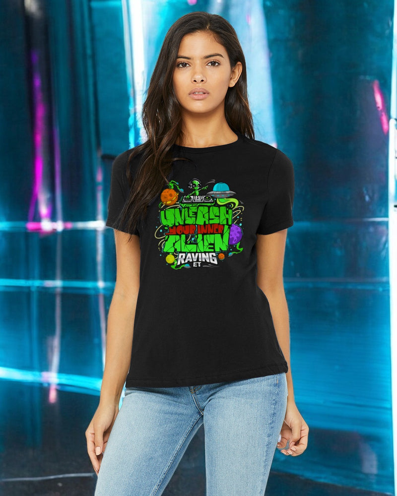 👽 Inner Alien Tee – Stay Weird, Beam Loud 🚀✨(F)