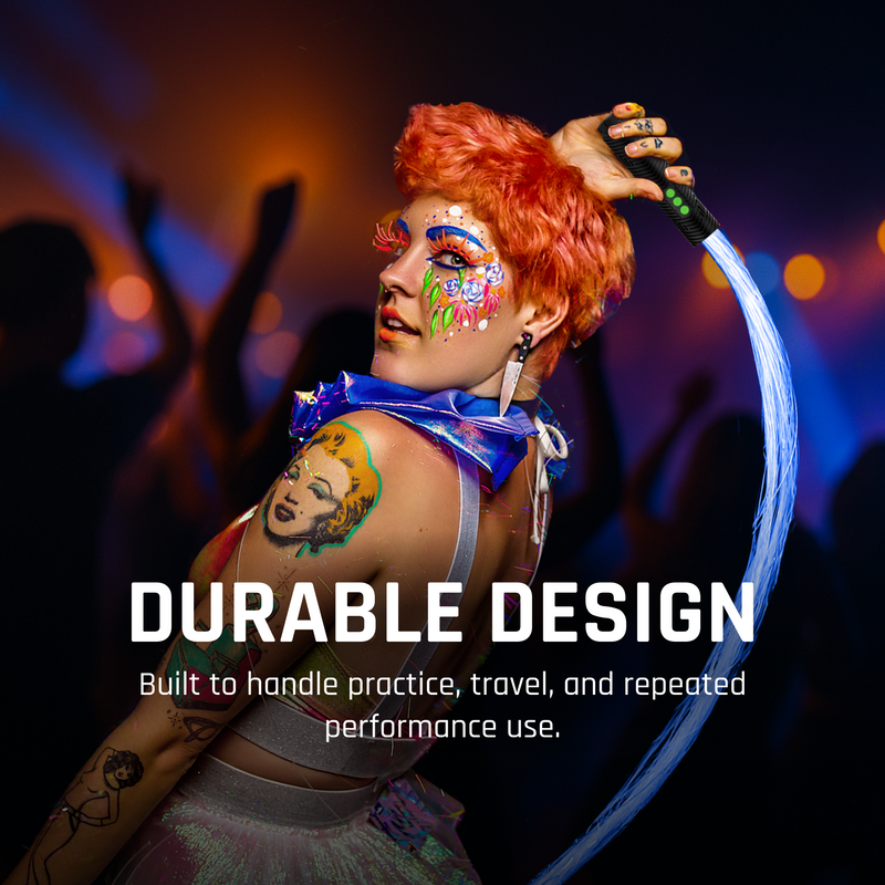 BitWhip Fiber Optic Whip (LED Flow Prop)