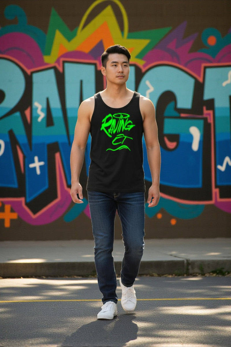 🛸 RavingET Sleeveless – Beam Me Up, I'm Lit 👽🔥