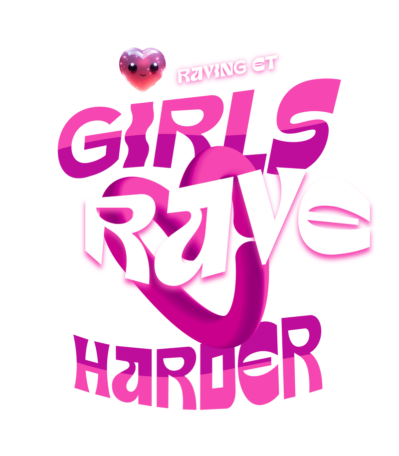 🛸Girls Rave Harder Tank Top (F) 💥