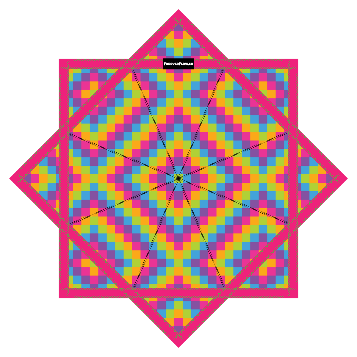 Pixel Punch – Forever FlowStar 26"