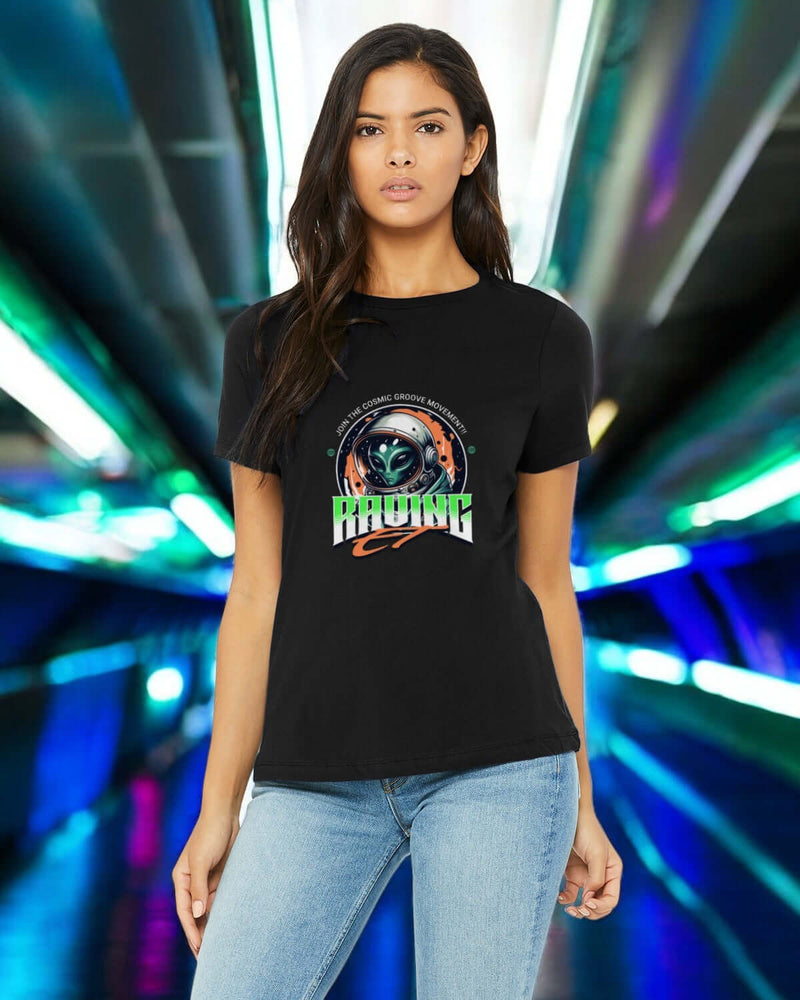 👽 Space Alien Tee – Get Beamed Up in Style 🌌💫(F)