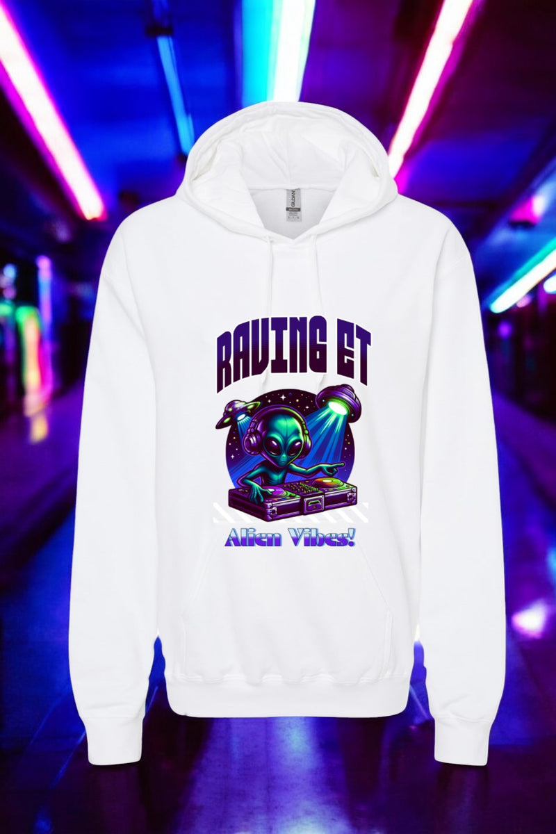 👽Alien Party Hoodie: Drop Bass, Not Temperature 🛸🔥