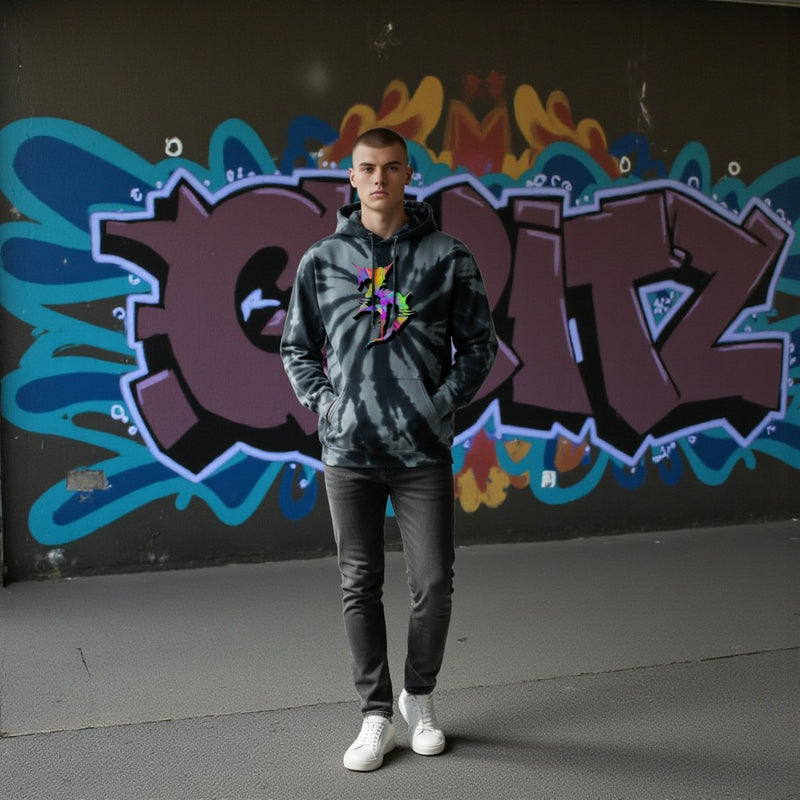 Zeds Dead Tie-Dye Pullover Hoodie