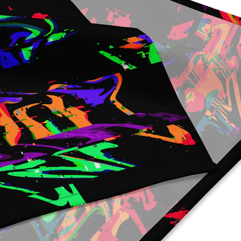 80s Graffiti Rave Bandana