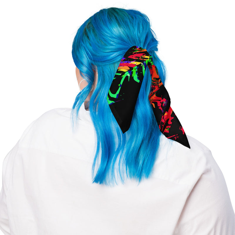 80s Graffiti Rave Bandana