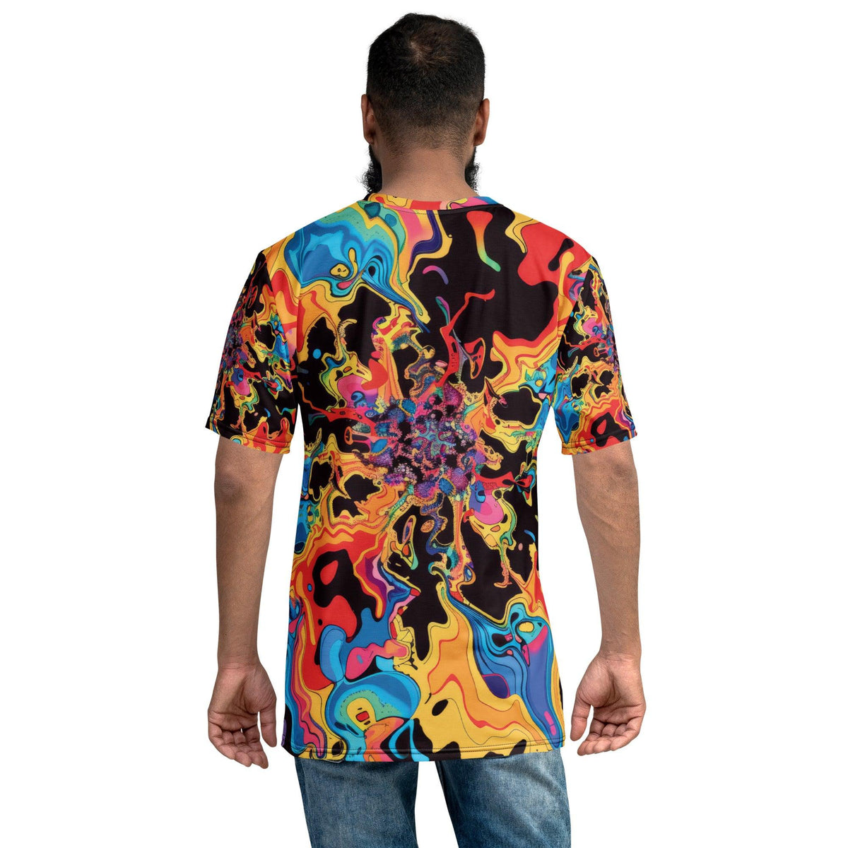 Psychedelic Vibes Men's Rave T-Shirt