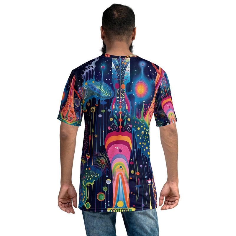 Trippy Abstract Festival T-Shirt for Music Lovers