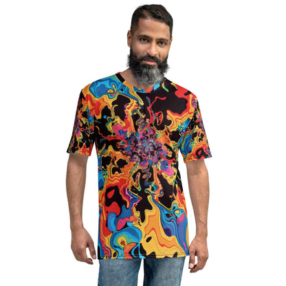 Psychedelic Vibes Men's Rave T-Shirt