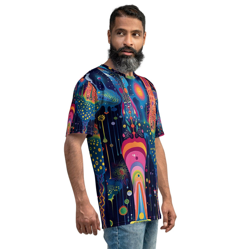 Trippy Abstract Festival T-Shirt for Music Lovers