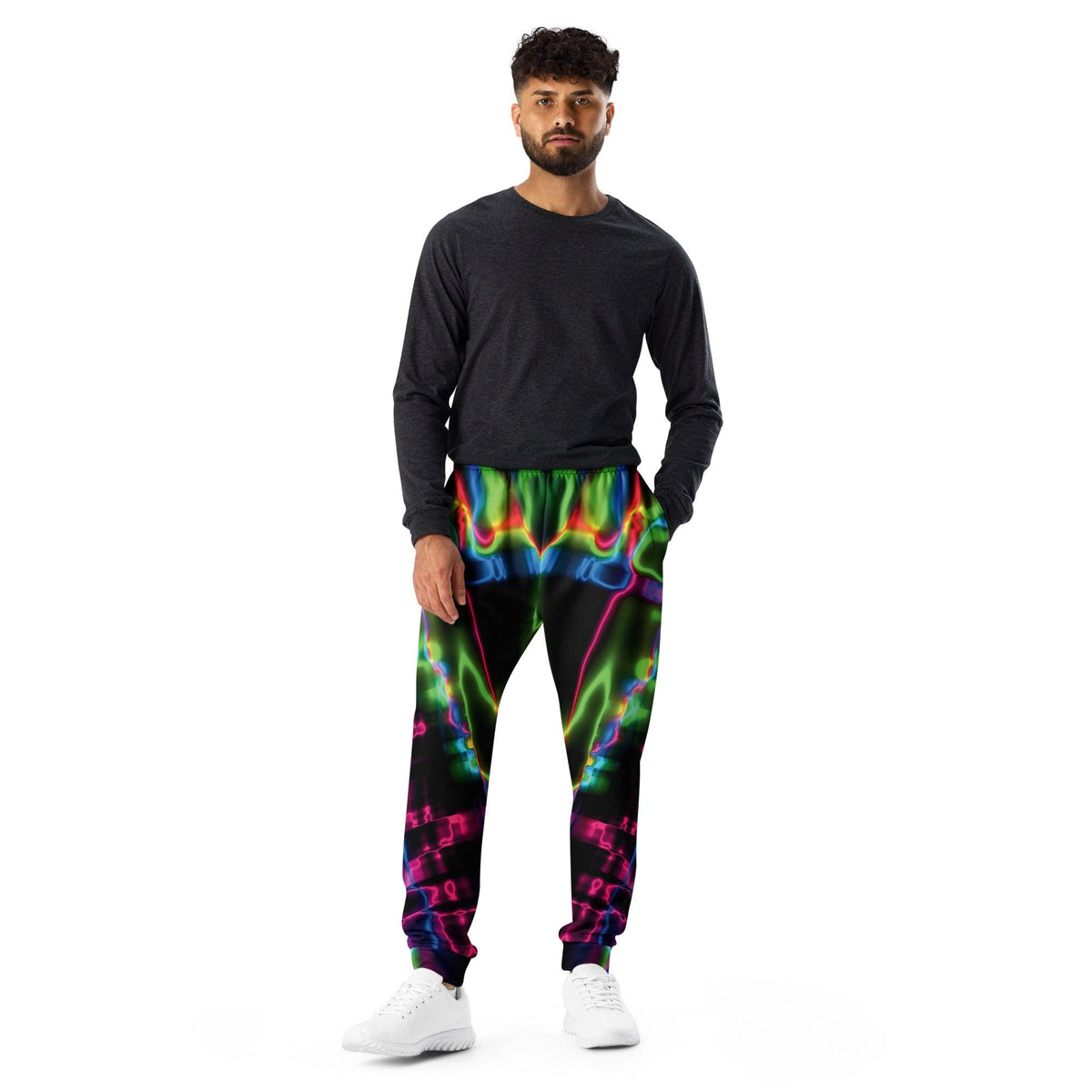 Electric Neon Joggers for Raves & Festivals