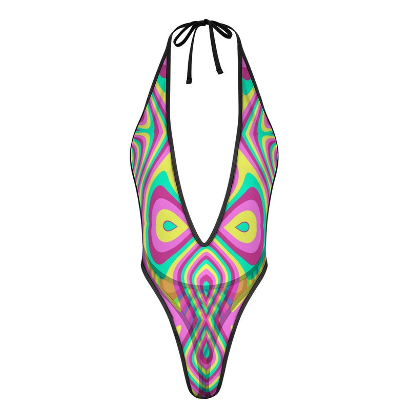 Extreme One-Piece Mesh Revealing Swimwear