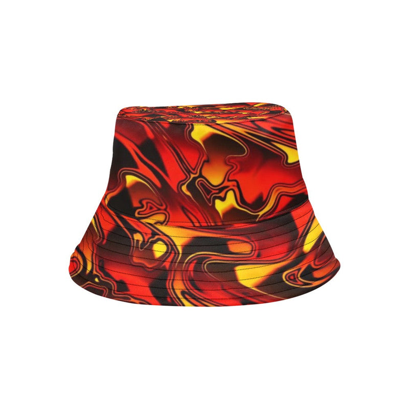 Fire Chromatic Melt Bucket Hat