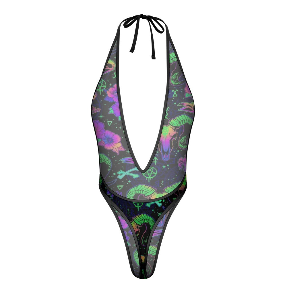 Extreme One-Piece Mesh Revealing Swimwear