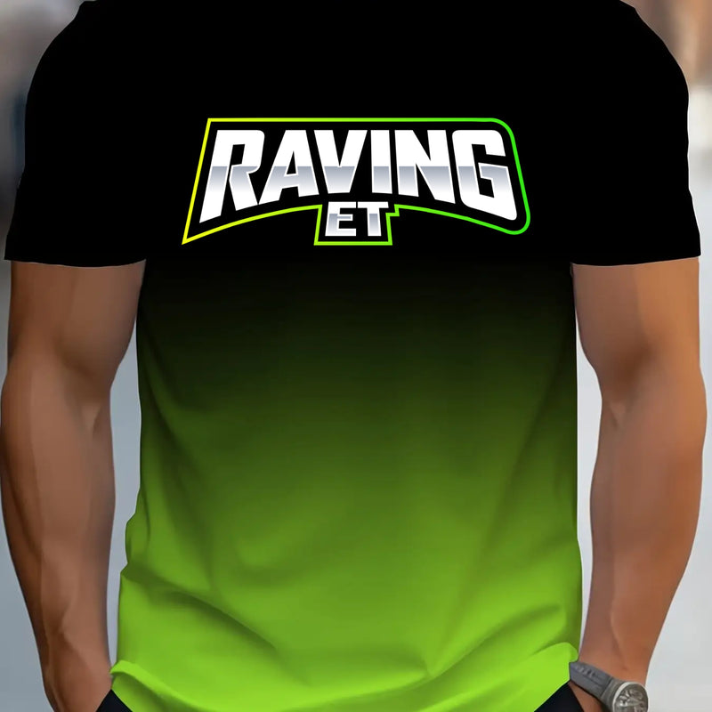 🌈 Gradient Raving ET Tee – Your Aura Just Got Upgraded 👽✨