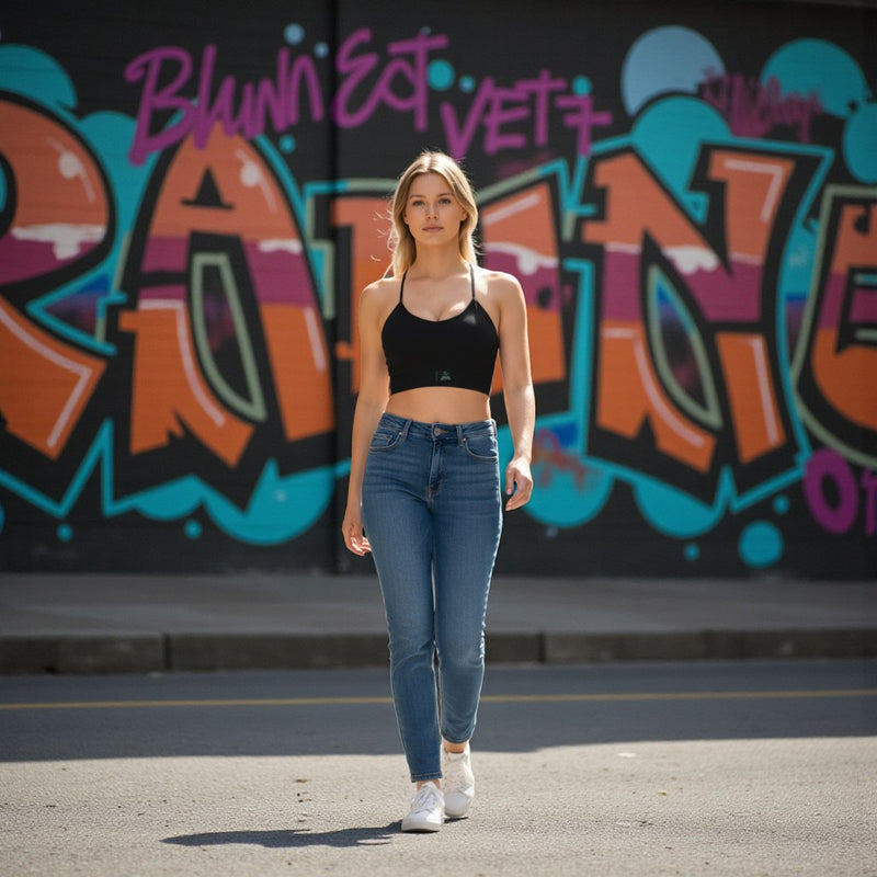 Cross Back Rib Padded Sports Bra: Built for Beats, Not Basic Moves